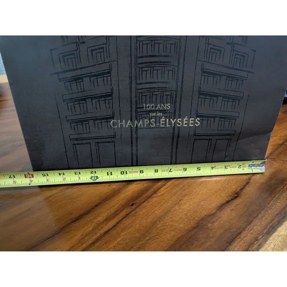 Louis Vuitton Champs-Élysées 100 Ans Brown Paper Shopping Bag W Rope Handles 16